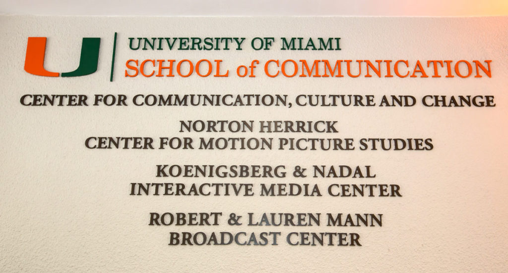 School of Communication, University of Miami